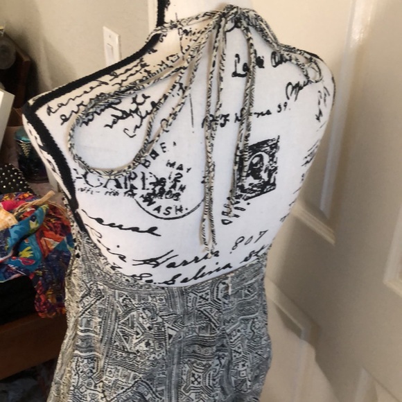 Cleobella Tribal Halter cutout beaded romper - Picture 9 of 11